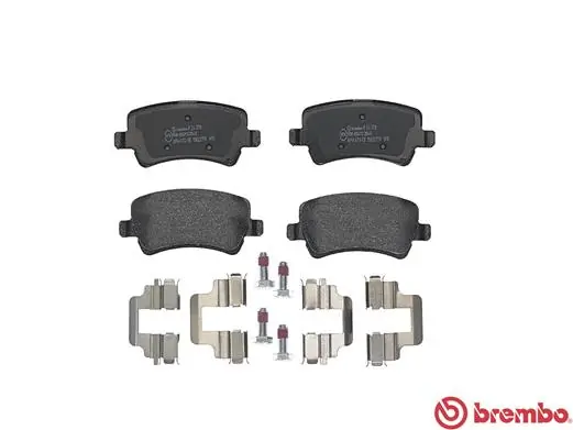 P24078 Brembo Sapatas do freio traseiras de disco