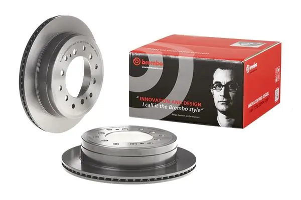 09A33421 Brembo Disco do freio traseiro