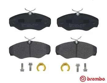 P56061 Brembo Sapatas do freio dianteiras de disco