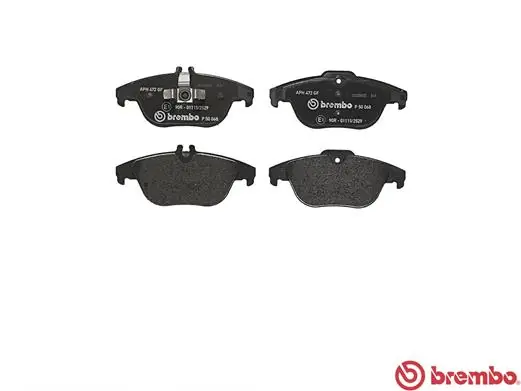 P50068 Brembo Sapatas do freio traseiras de disco