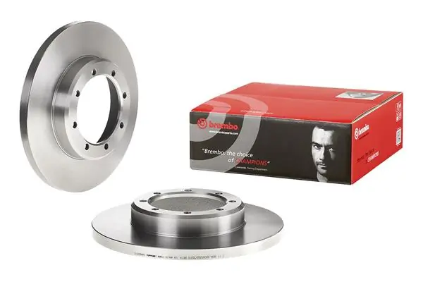 08A65010 Brembo Disco do freio traseiro