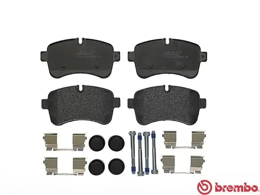 PA6027 Brembo Sapatas do freio traseiras de disco