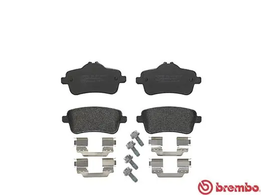 P50099 Brembo Sapatas do freio traseiras de disco