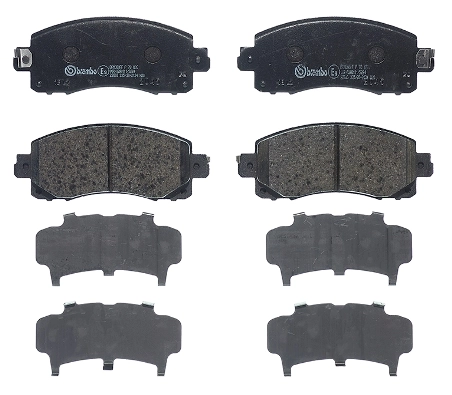 P78028 Brembo Sapatas do freio dianteiras de disco