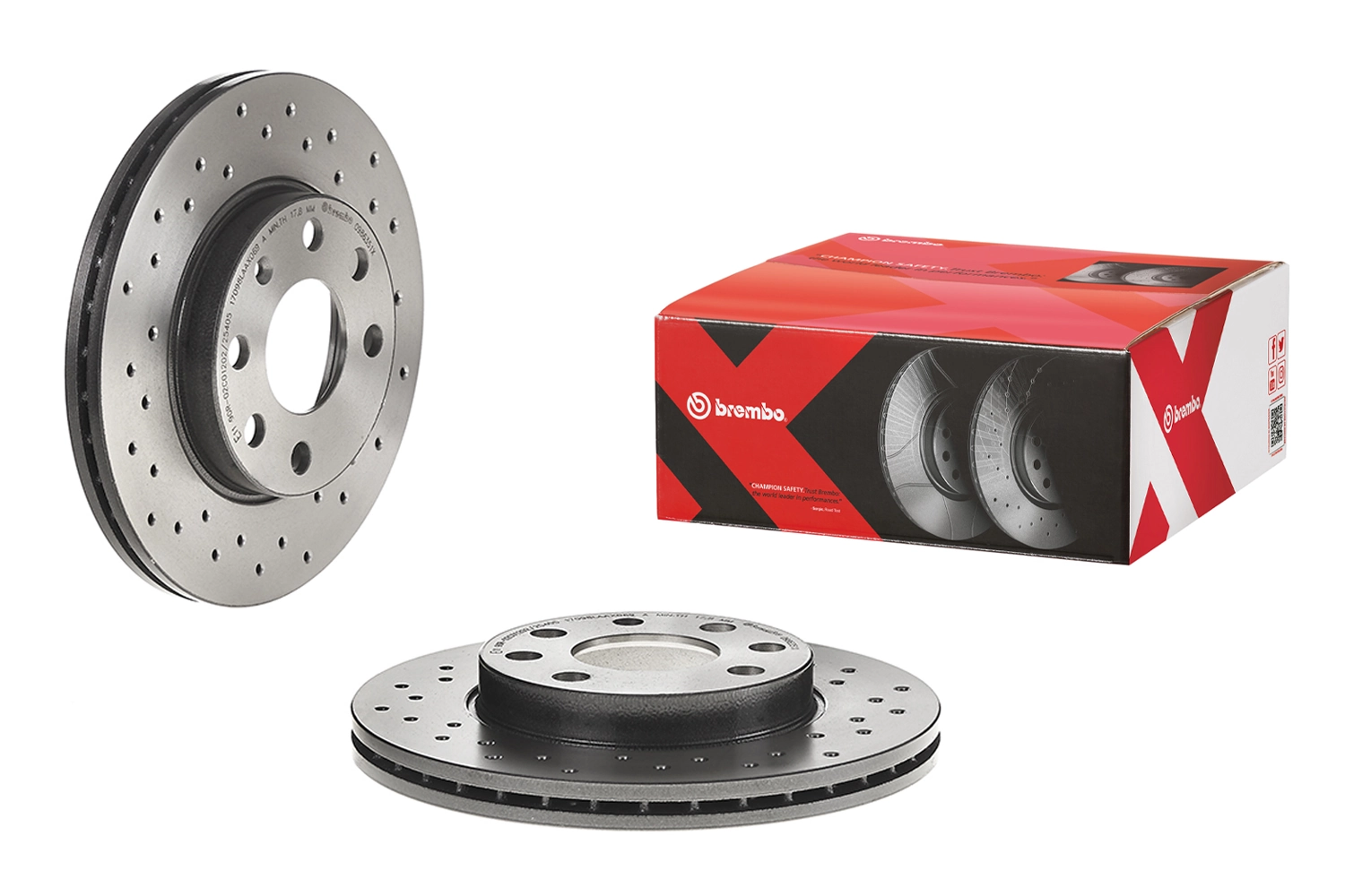 0986351X Brembo Disco do freio dianteiro