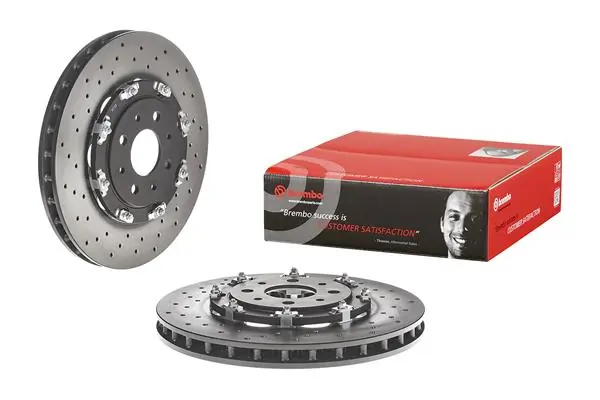 09B08513 Brembo Disco do freio dianteiro