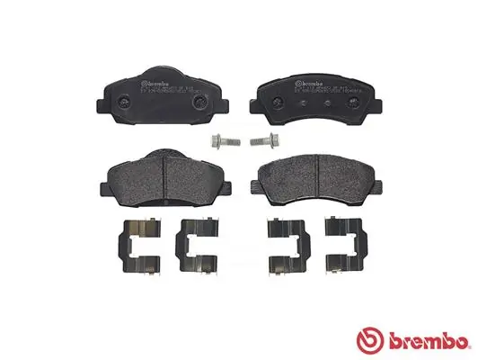P61113 Brembo Sapatas do freio dianteiras de disco