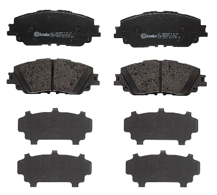 P83172 Brembo Sapatas do freio dianteiras de disco
