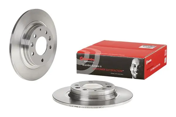 08A11210 Brembo Disco do freio traseiro