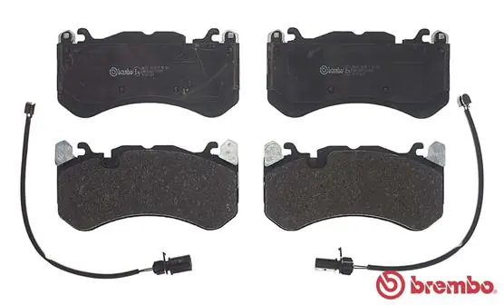 P50127 Brembo Sapatas do freio dianteiras de disco