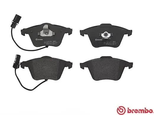 P85097 Brembo Sapatas do freio dianteiras de disco