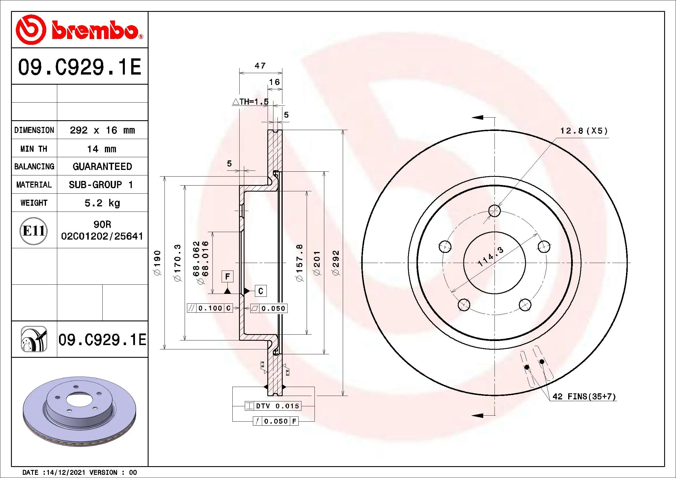 KT08030 Brembo