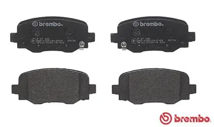 P37020 Brembo Sapatas do freio traseiras de disco
