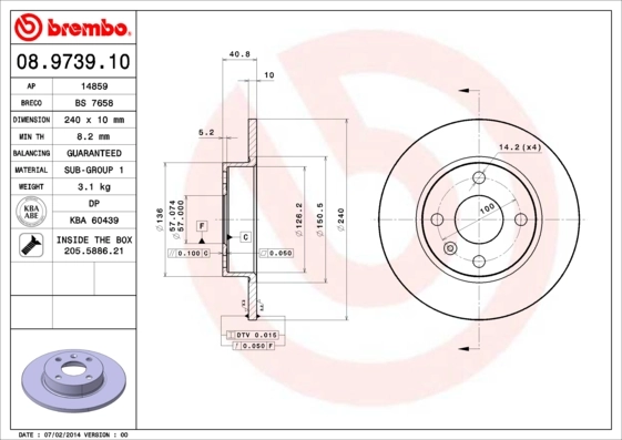 08973910 Brembo