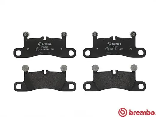 P65027 Brembo Sapatas do freio traseiras de disco