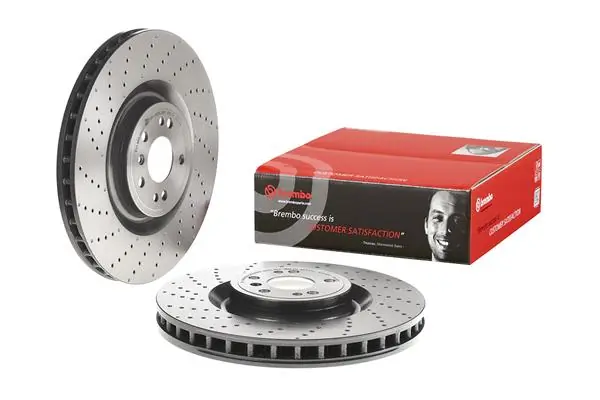 09A96021 Brembo Disco do freio dianteiro
