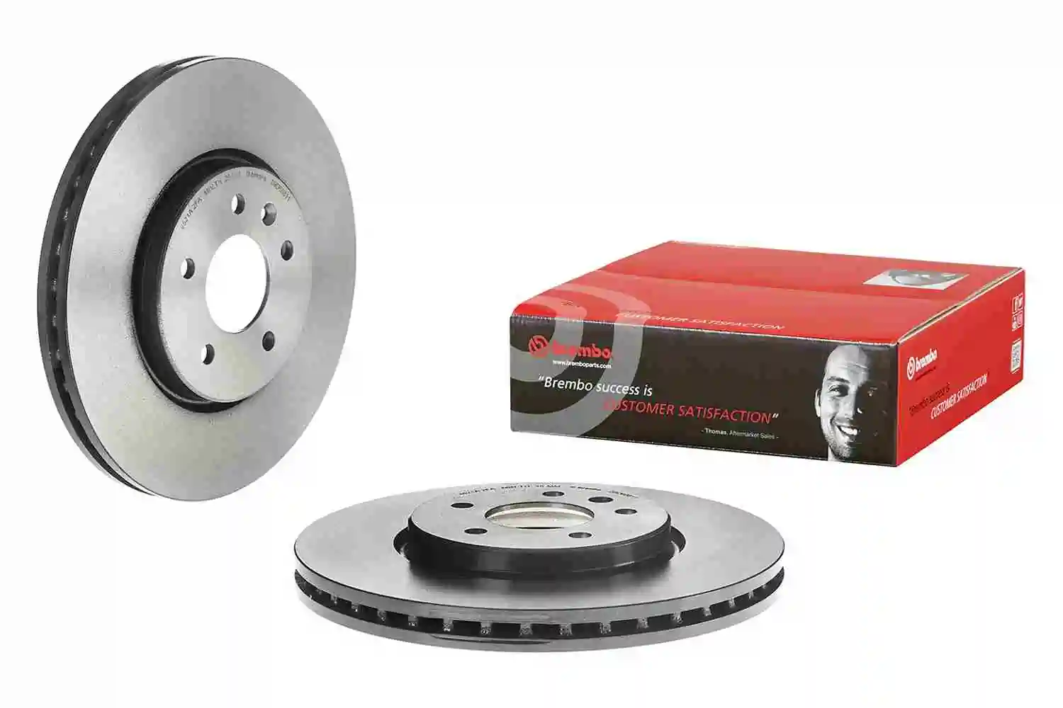 09D60811 Brembo Disco do freio dianteiro