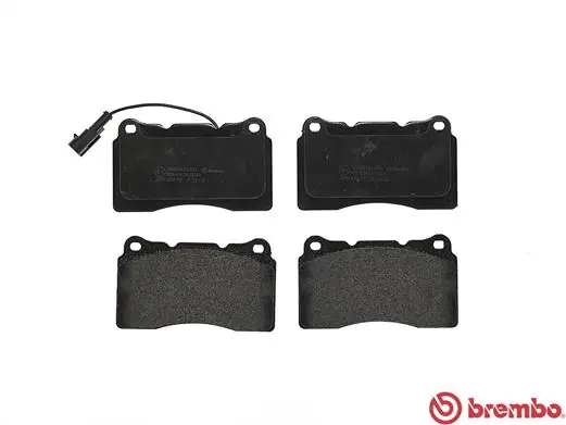 P23115 Brembo Sapatas do freio dianteiras de disco