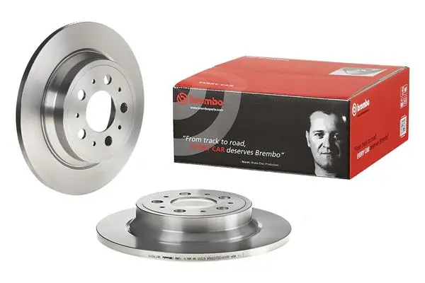08776510 Brembo Disco do freio traseiro