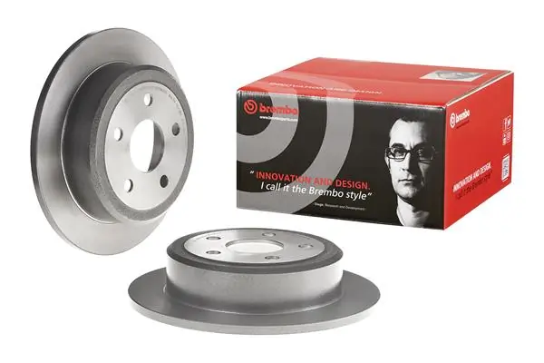 08B52921 Brembo Disco do freio traseiro