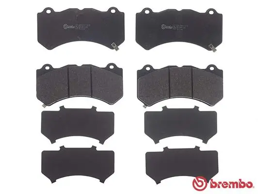P37018 Brembo Sapatas do freio dianteiras de disco