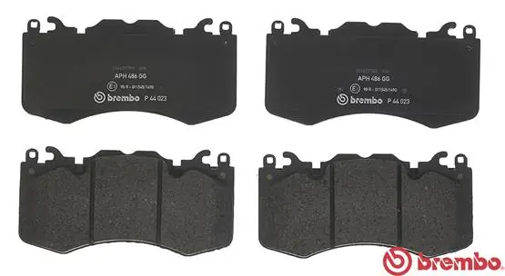 P44023 Brembo Sapatas do freio dianteiras de disco