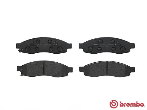 P58001 Brembo Sapatas do freio dianteiras de disco