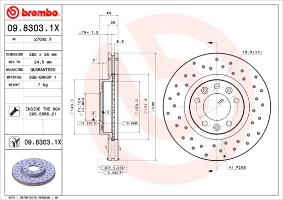0983031X Brembo