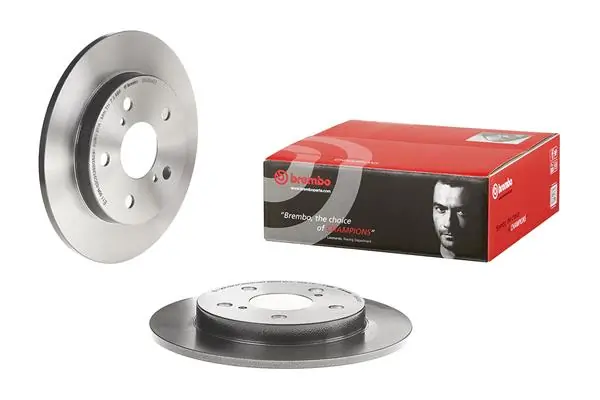 08A53421 Brembo Disco do freio traseiro