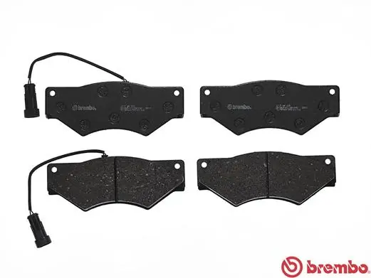 PA6018 Brembo Sapatas do freio dianteiras de disco