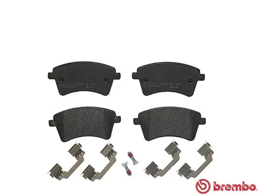 P68044 Brembo Sapatas do freio dianteiras de disco