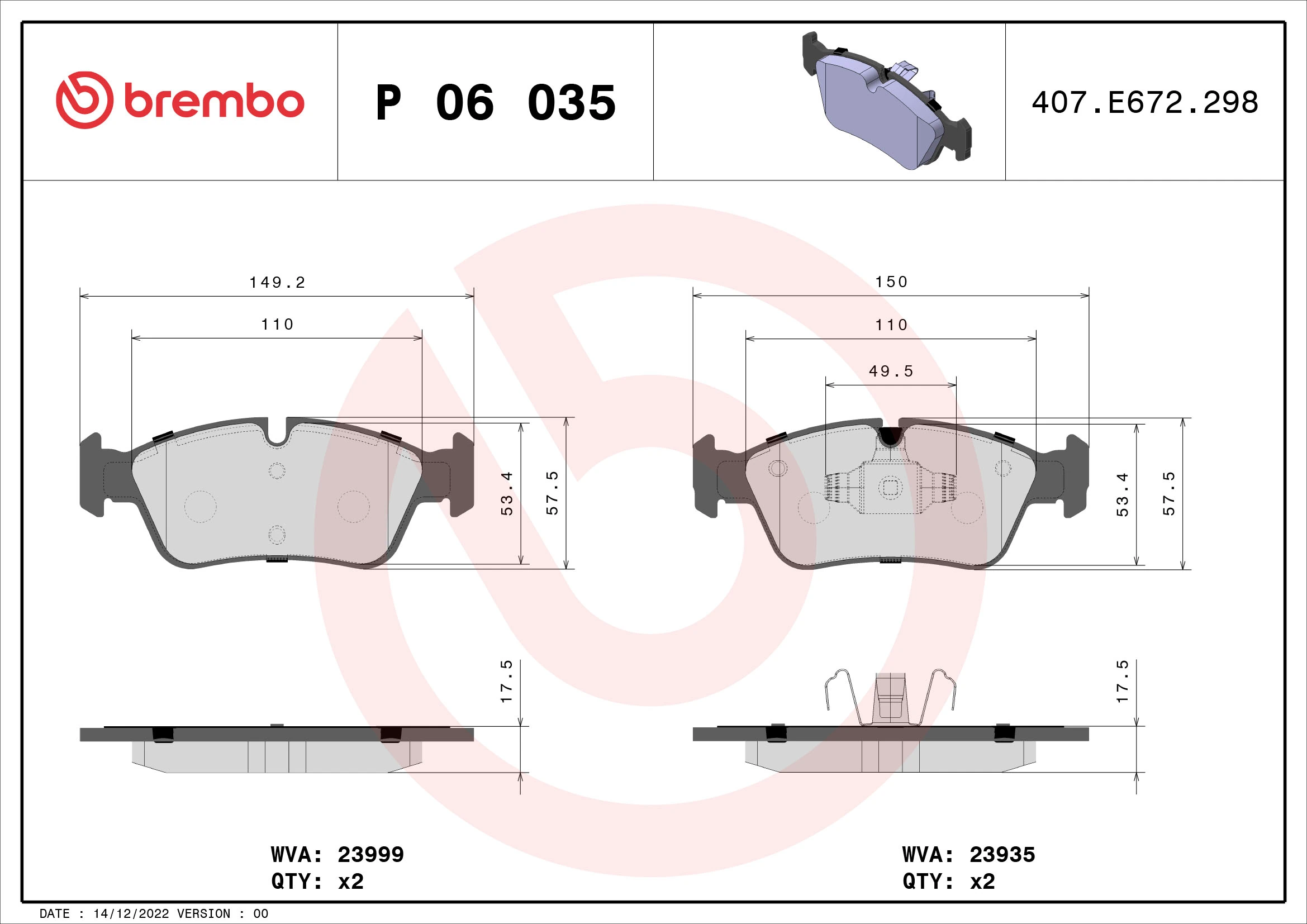 P06035 Brembo
