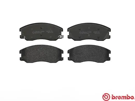 P10003 Brembo Sapatas do freio dianteiras de disco