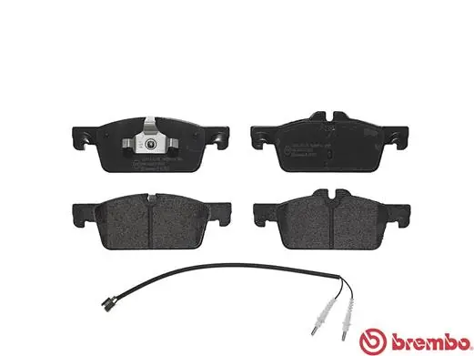P61112 Brembo Sapatas do freio dianteiras de disco