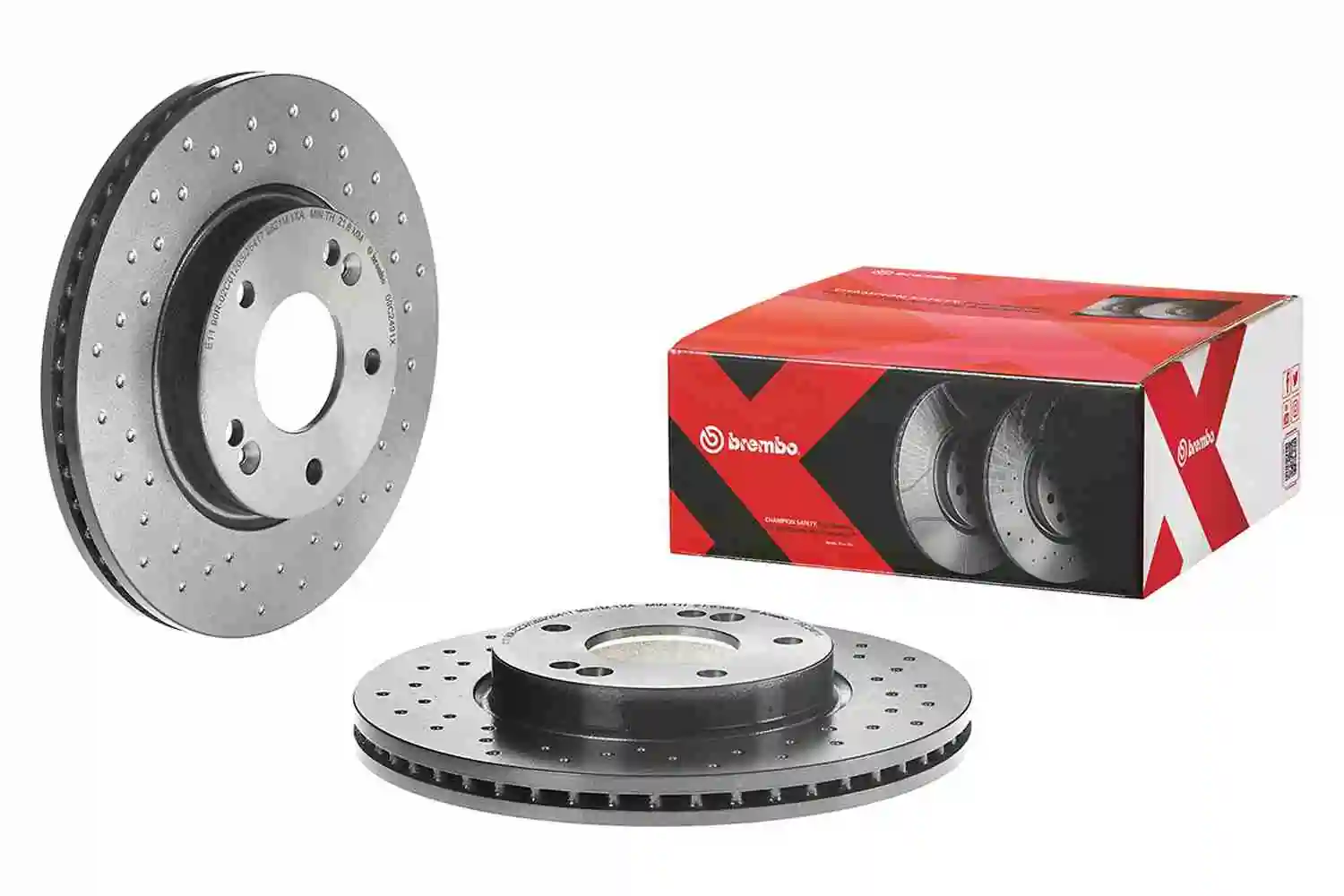 09C2491X Brembo Disco do freio dianteiro