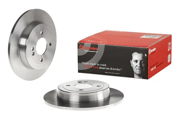 08C17210 Brembo Disco do freio traseiro