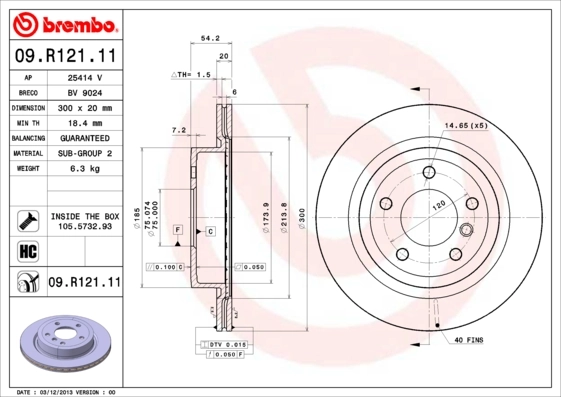 09R12111 Brembo