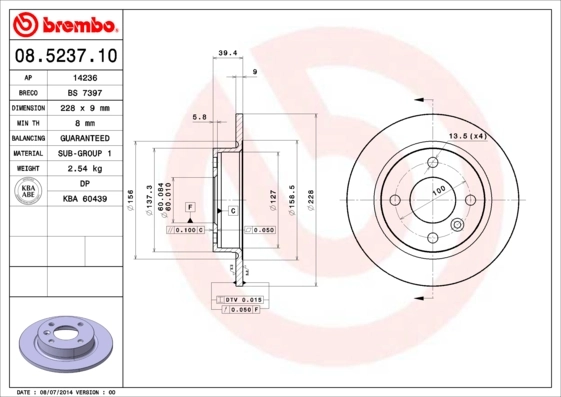 08523710 Brembo