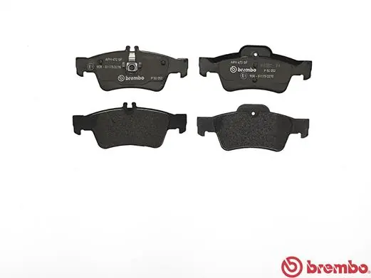 P50052 Brembo Sapatas do freio traseiras de disco