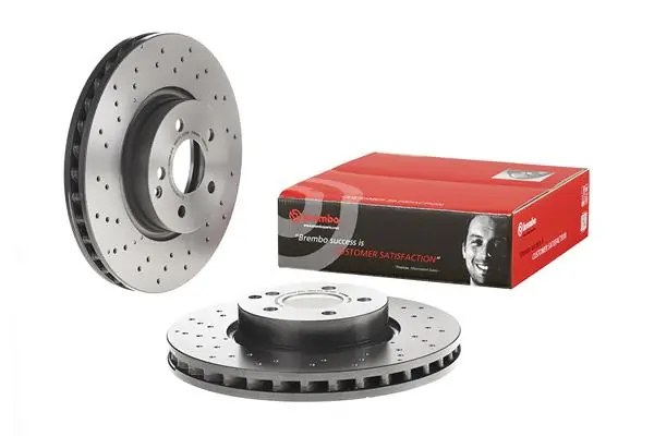 09A62131 Brembo Disco do freio dianteiro