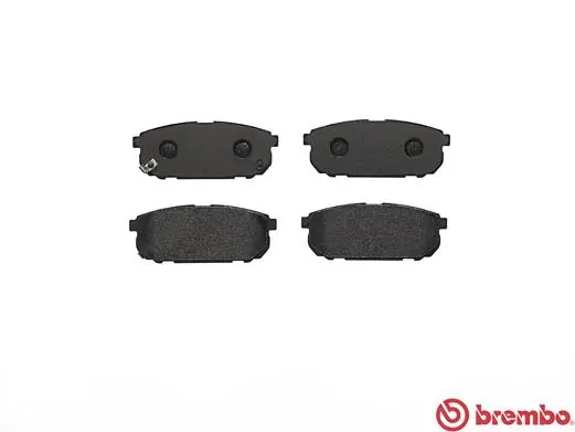 P30023 Brembo Sapatas do freio traseiras de disco