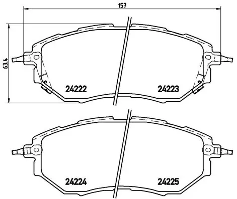 P78017X Brembo