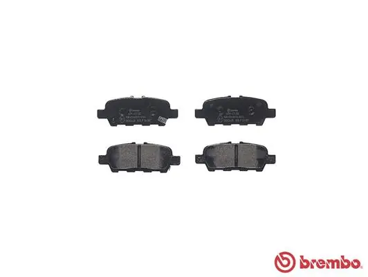 P56087 Brembo Sapatas do freio traseiras de disco