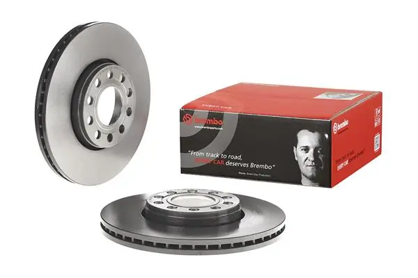 09A42811 Brembo Disco do freio dianteiro