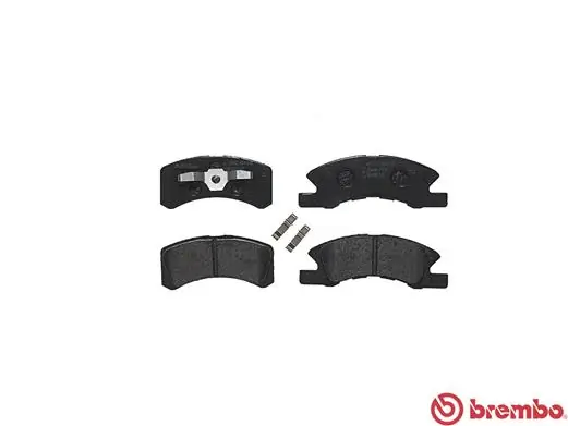 P16011 Brembo Sapatas do freio dianteiras de disco