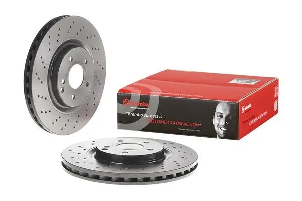 09A44821 Brembo Disco do freio dianteiro