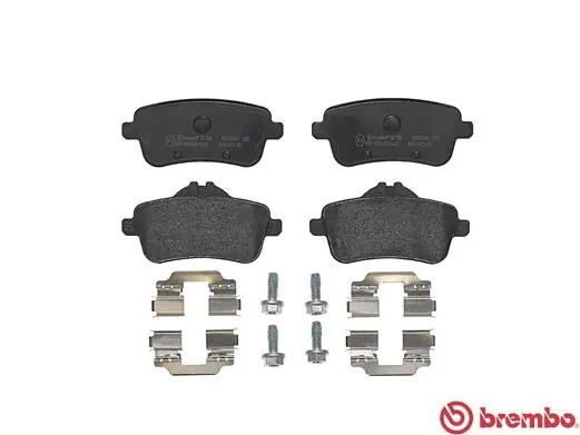 P50100 Brembo Sapatas do freio traseiras de disco