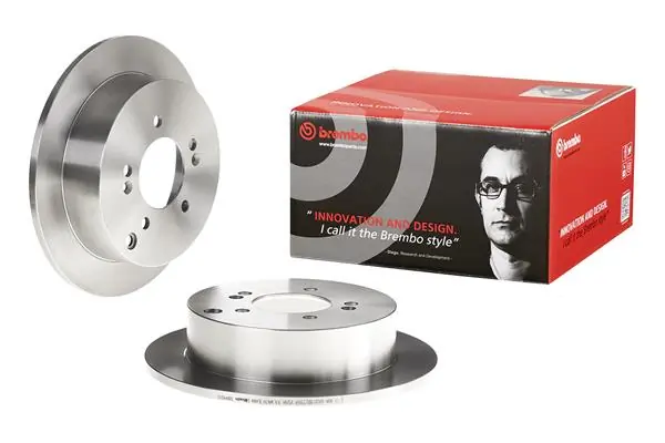 08A44610 Brembo Disco do freio traseiro