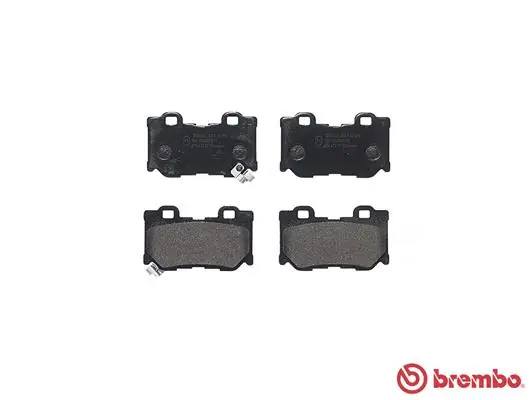 P56095 Brembo Sapatas do freio traseiras de disco