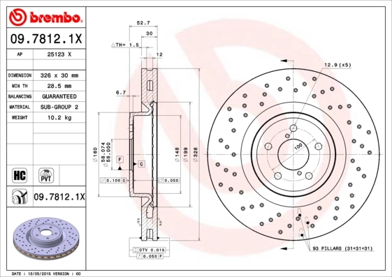 0978121X Brembo